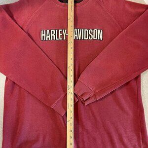 Harley Davidson Thermal Type Long Sleeve Shirt Size Large